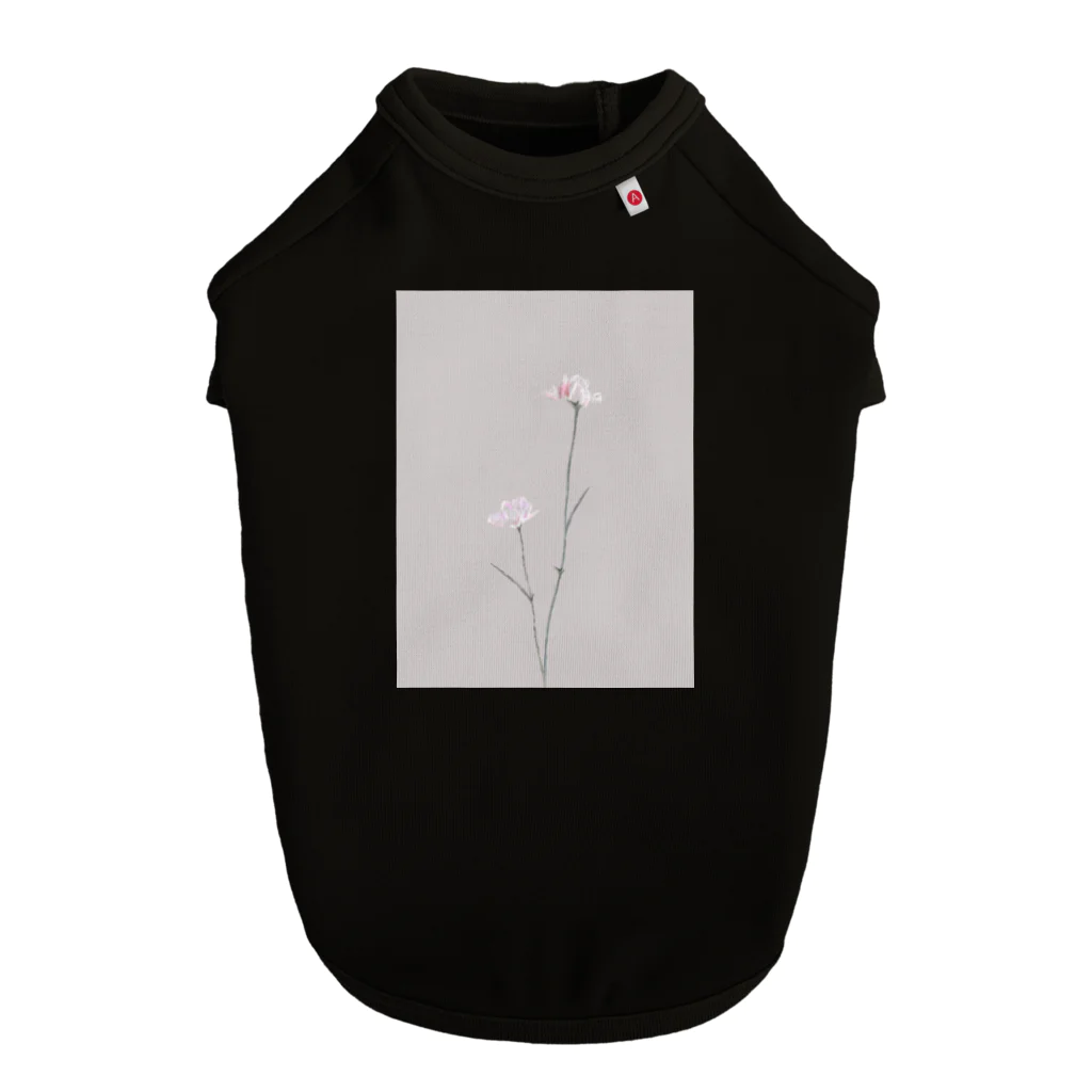 rilybiiのtwo pinkcarnation , sakura milk tea . Dog T-shirt