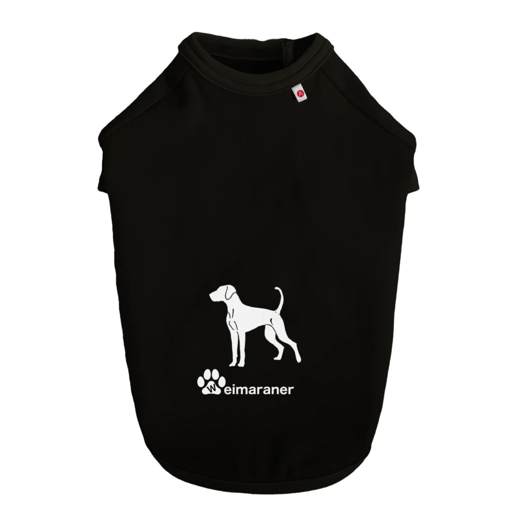 bow and arrow のワイマラナー Dog T-shirt