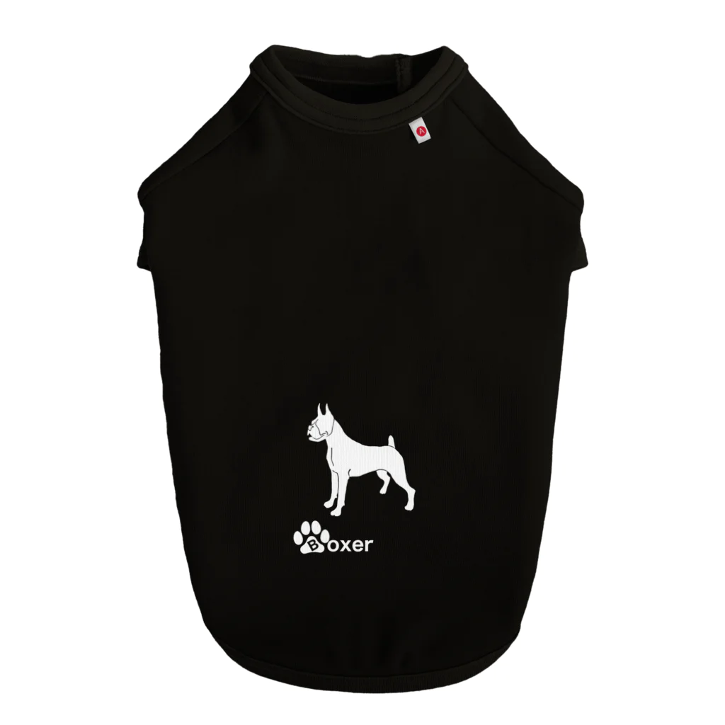 bow and arrow のボクサー Dog T-shirt