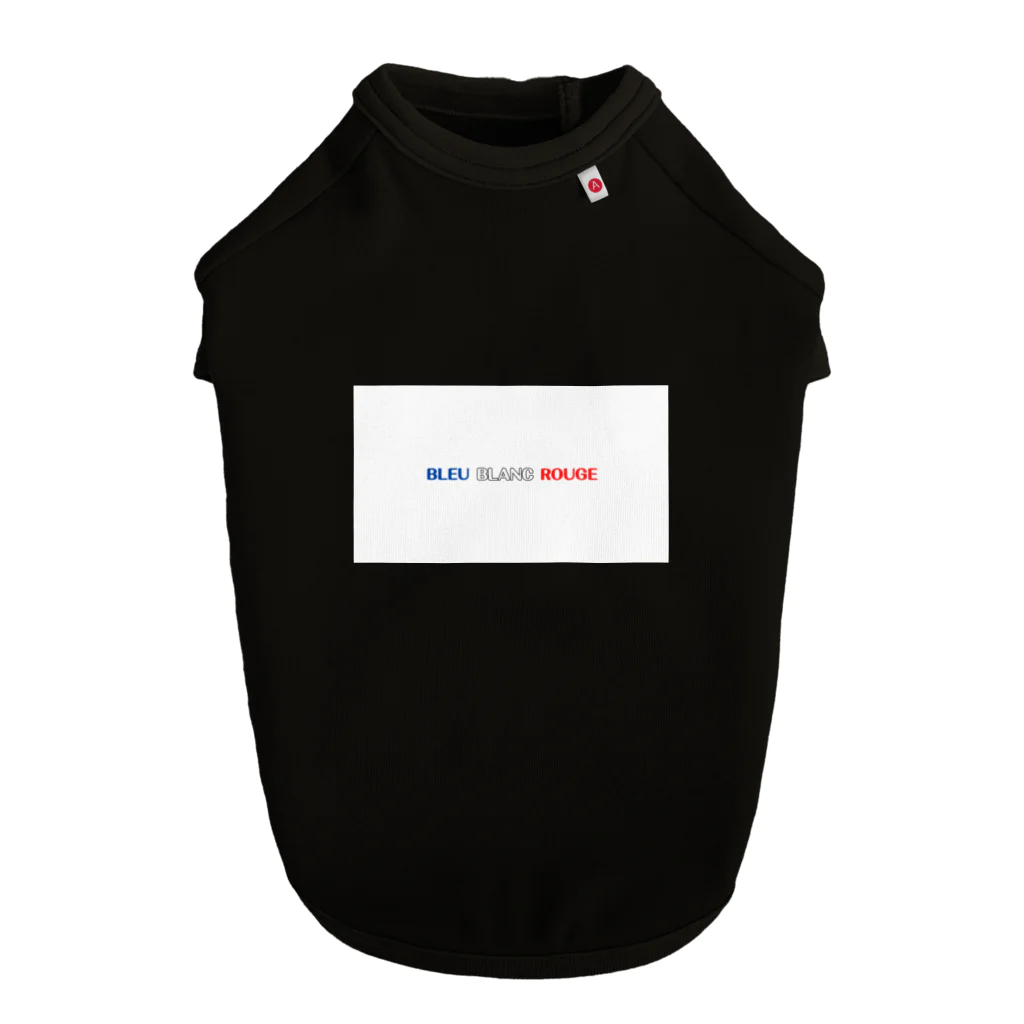 PetiteFranceのBLEU BLANC ROUGE ドッグTシャツ