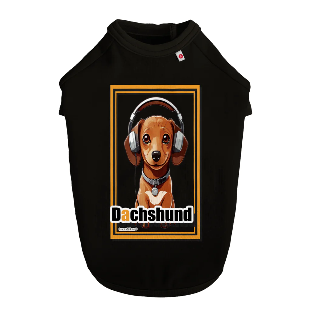 LUCASMIKAN Shopの集まれ犬好き / Gathering Dog Lover (Dachshund) ドッグTシャツ ドッグTシャツ