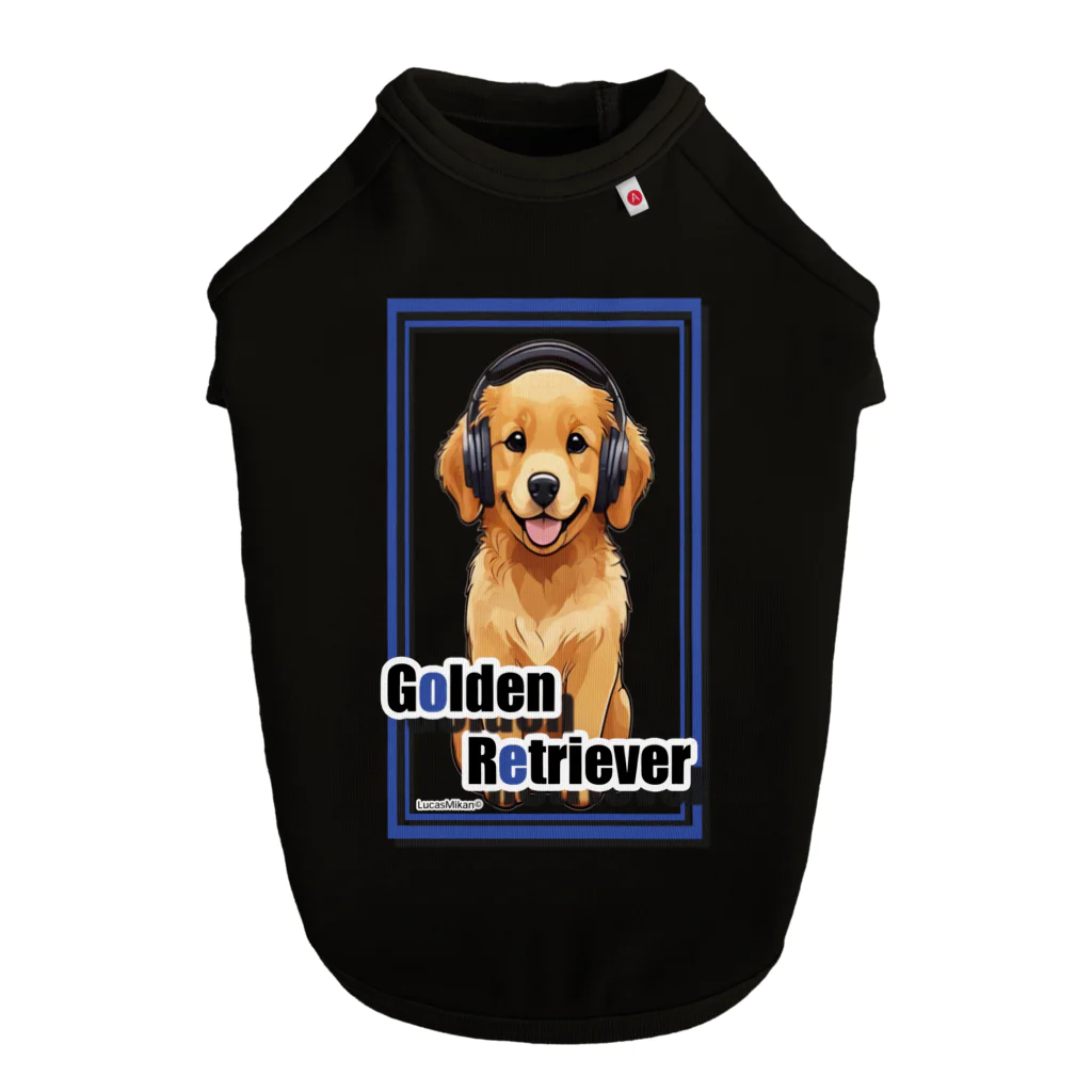 LUCASMIKAN Shopの集まれ犬好き / Gathering Dog Lover (golden retriever) ドッグTシャツ Dog T-shirt