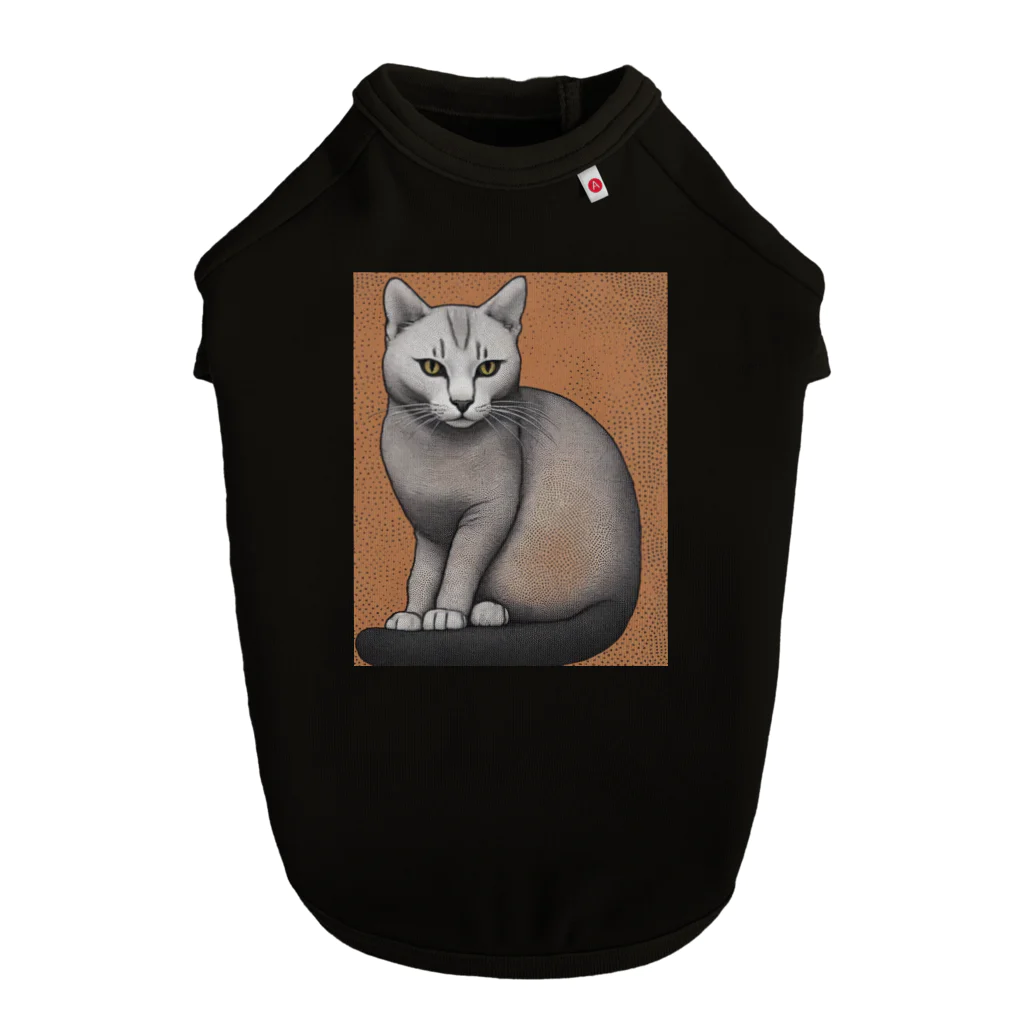 F2 Cat Design Shopのhairless cat 001 ドッグTシャツ