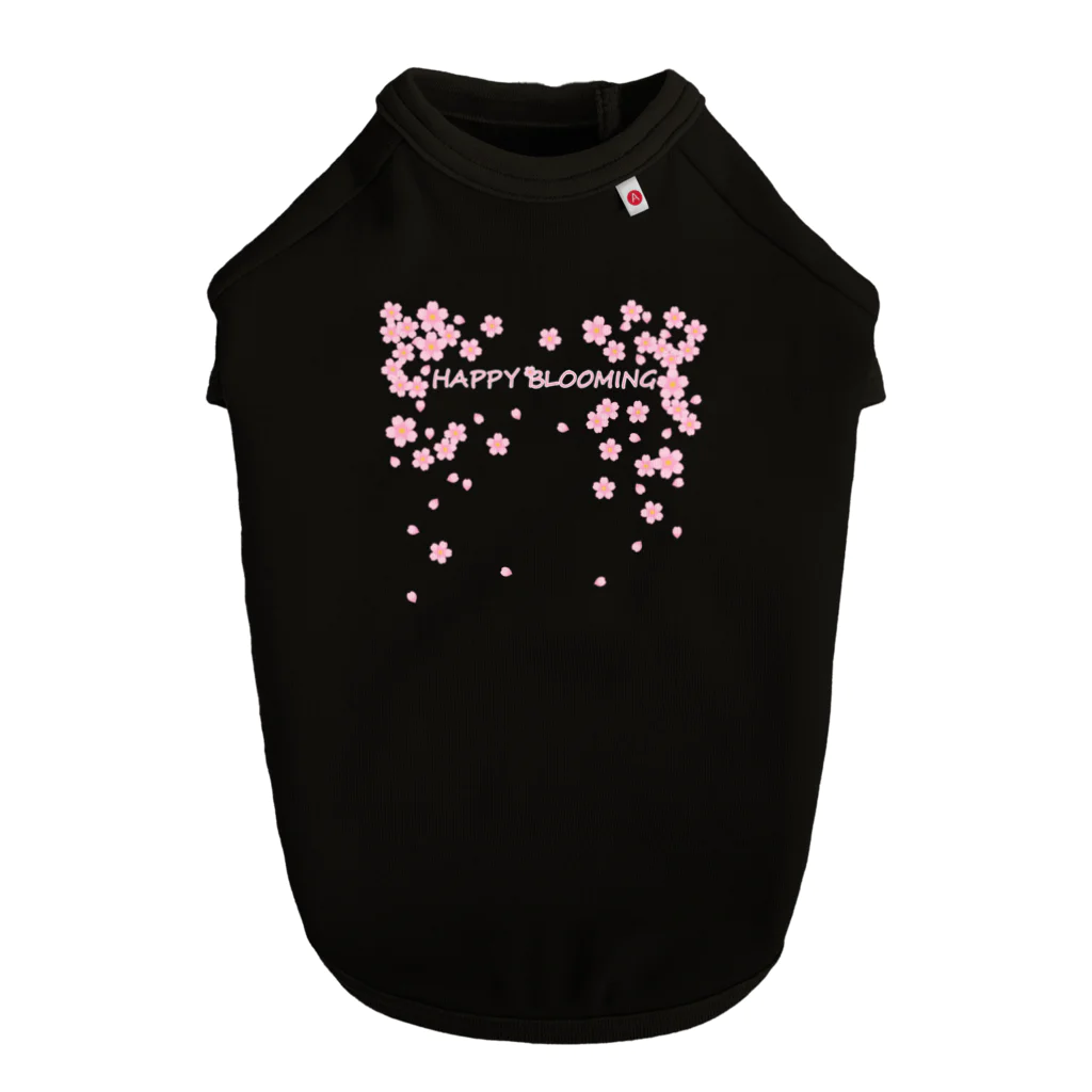 A33のHAPPY BLOOMING Dog T-shirt