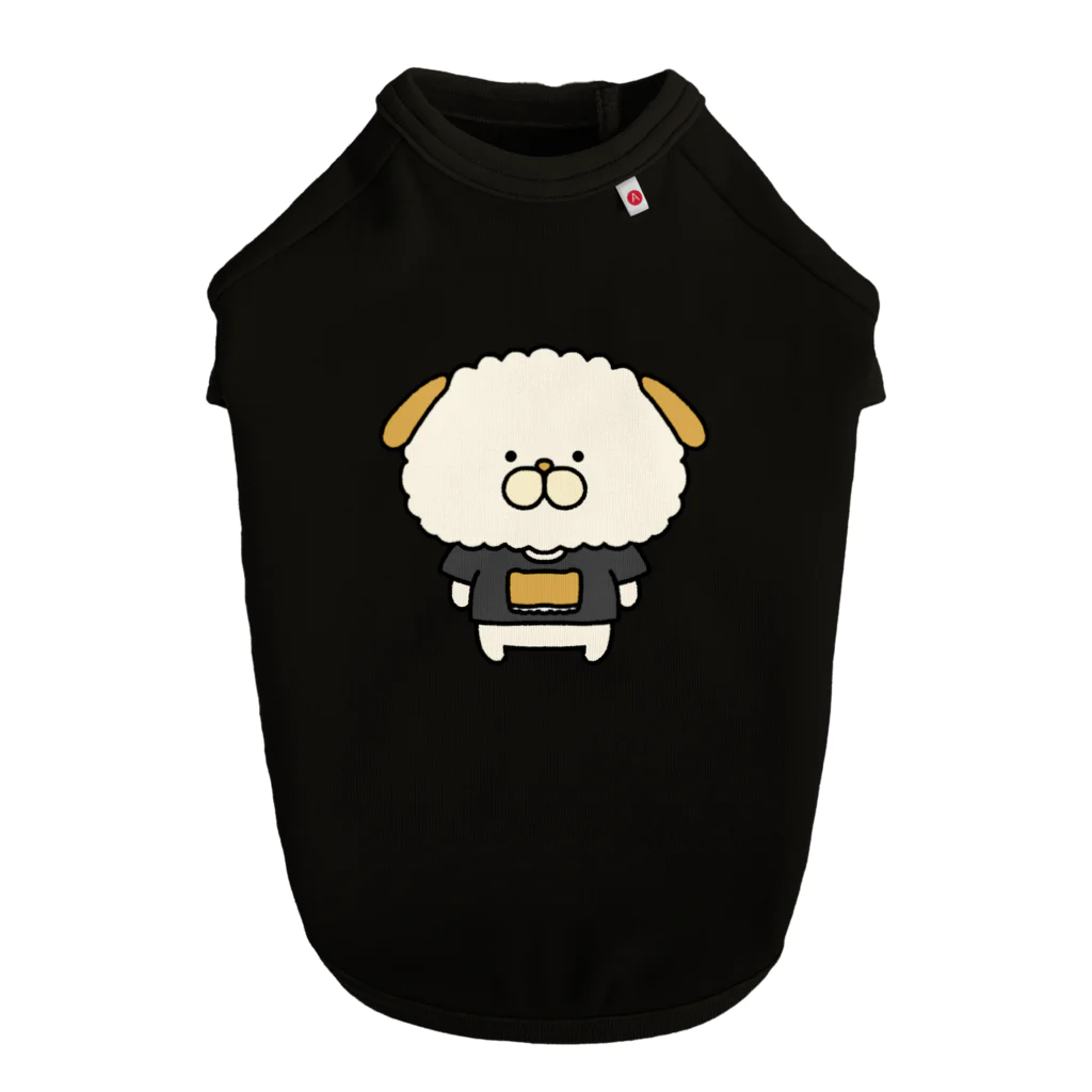 田中ぱんのぱんぱぱん SUZURI店のおいなりわん(わんわんばーじょん) Dog T-shirt