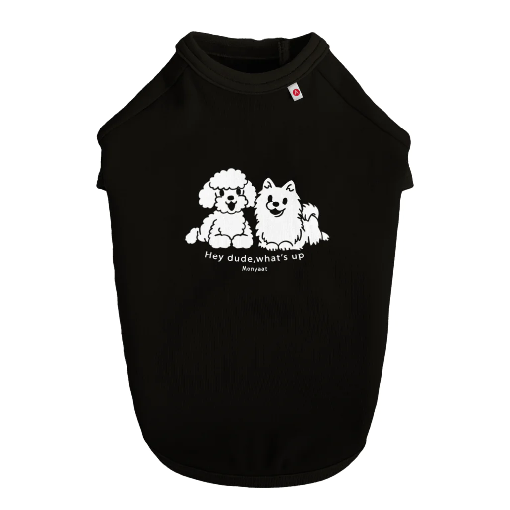 イラスト MONYAAT のToypoo ＆Pome B Dog T-shirt