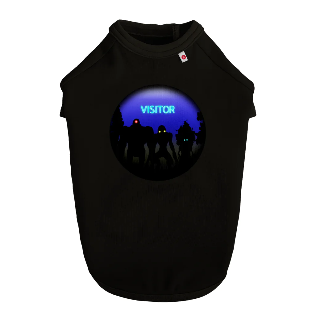 Ａ’ｚｗｏｒｋＳのVISITOR-来訪者- Dog T-shirt