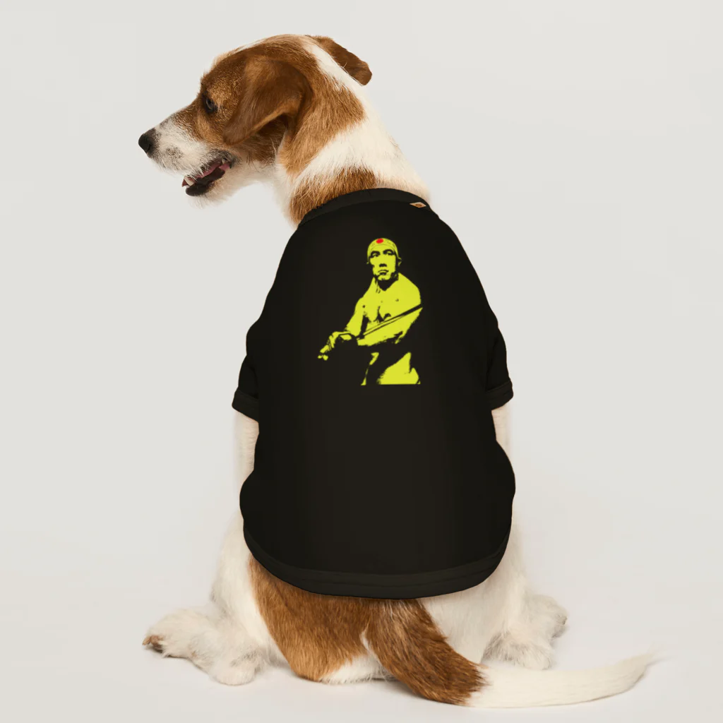 はだかのとくいてんの Last Samurai Dog T-shirt