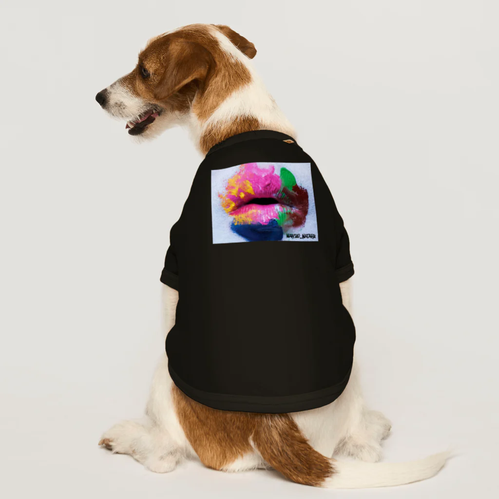 Makeup WataruのChristmas Dog T-shirt