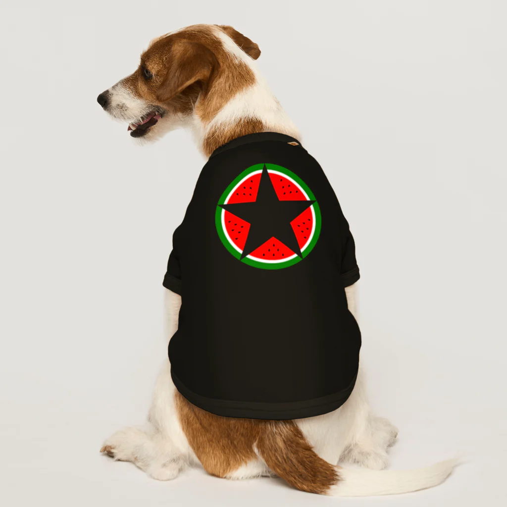 SuzutakaのSuica star Dog T-shirt