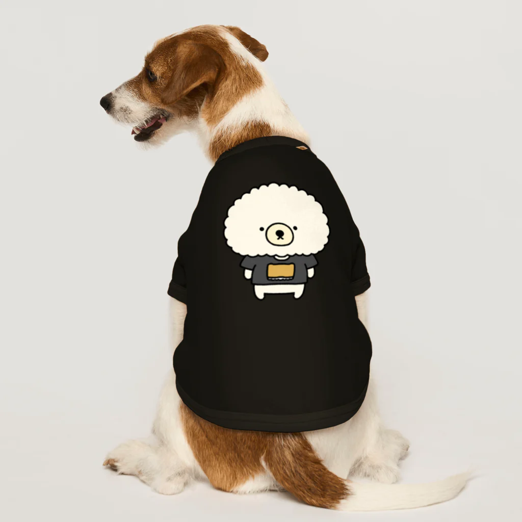 田中ぱんのぱんぱぱん SUZURI店のおいなりわん(びしょんふりーぜばーじょん) Dog T-shirt