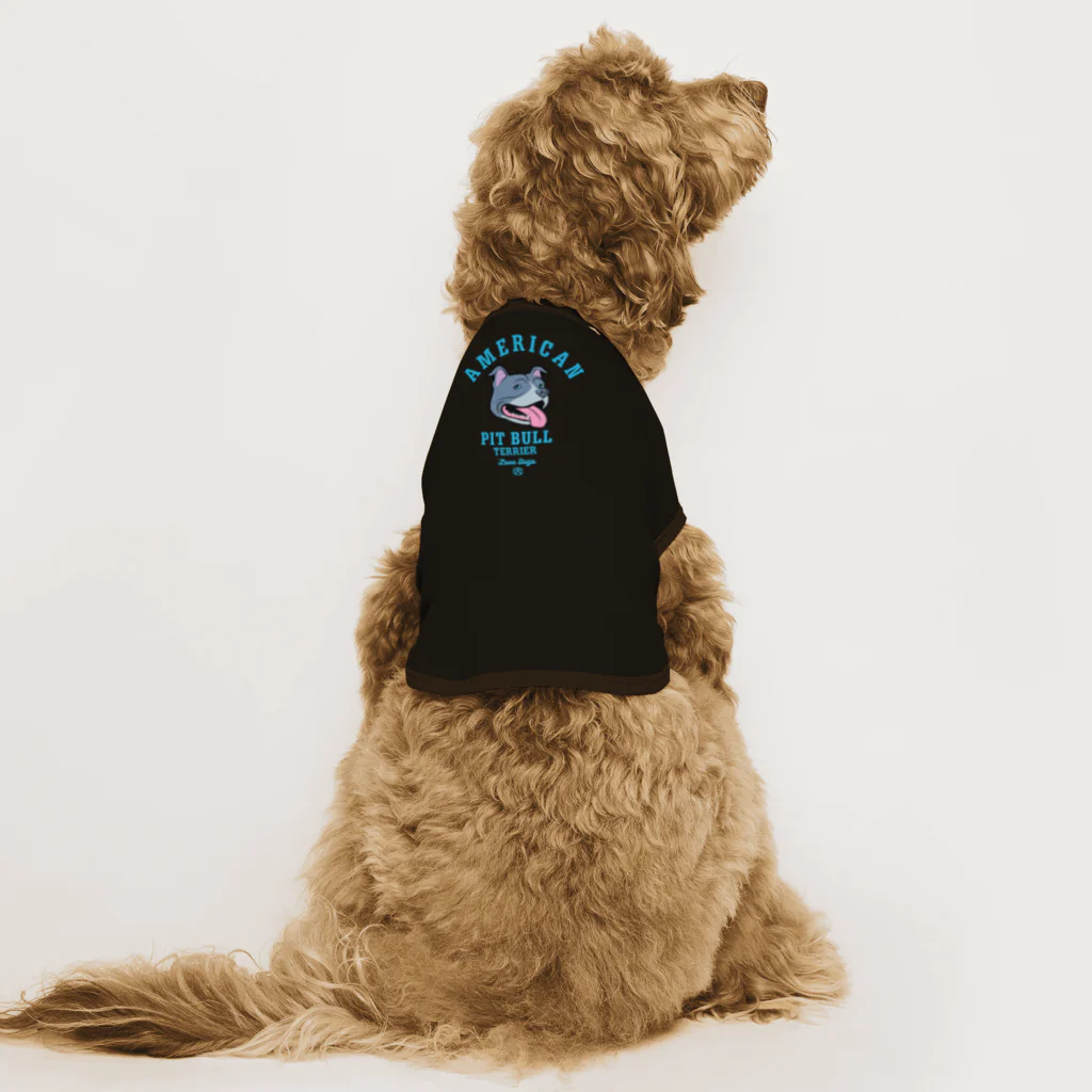 LONESOME TYPE ススのLove❤️Dogs（アメリカンピットブルテリア・青鼻） Dog T-shirt