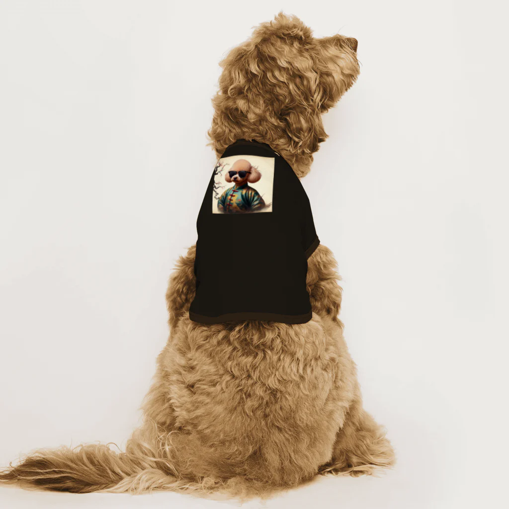 TABO1192のトイプードルのひかる拳法バージョン Dog T-shirt