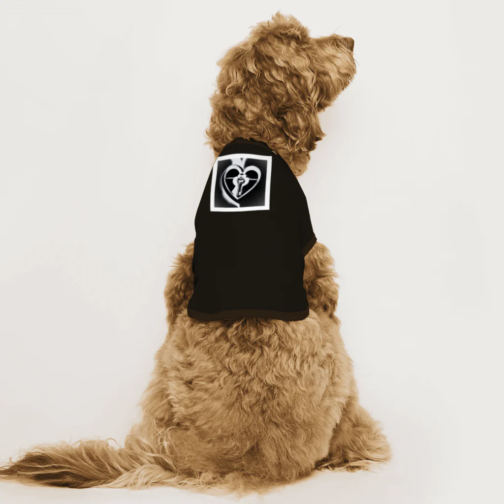 オンリーワンの『キーハートW＆K♡♥』 Dog T-shirt