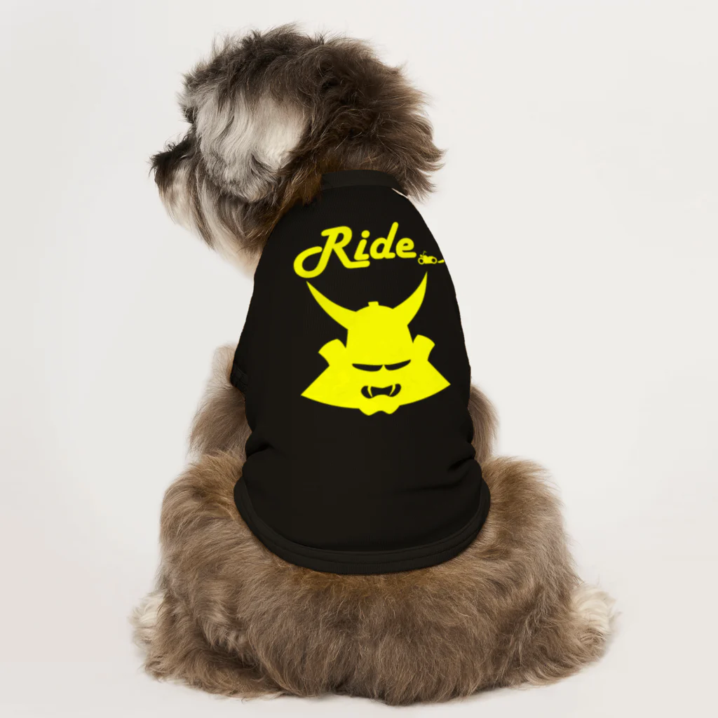 RAMUKiのRide兜（黄色） Dog T-shirt