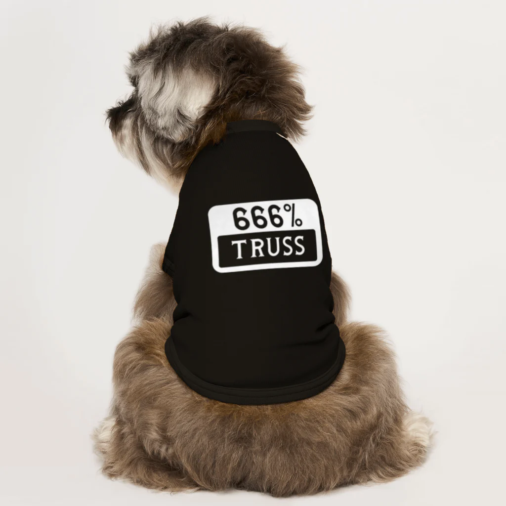 TRUSSの#2 BK Dog T-shirt