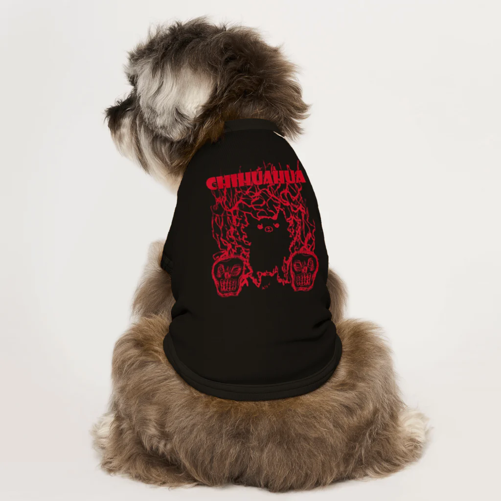ORTHODOGSのCHIHUAHUA METAL Dog T-shirt