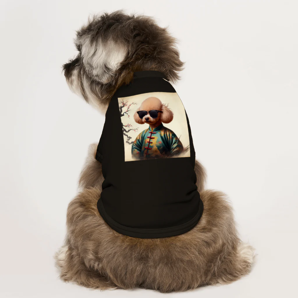 TABO1192のトイプードルのひかる拳法バージョン Dog T-shirt