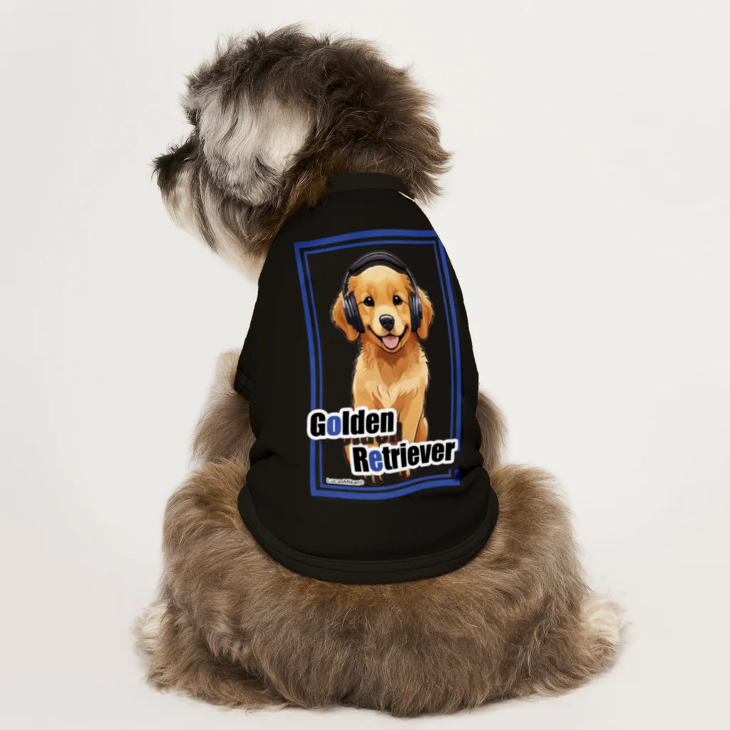 LUCASMIKAN Shopの集まれ犬好き / Gathering Dog Lover (golden retriever) ドッグTシャツ Dog T-shirt