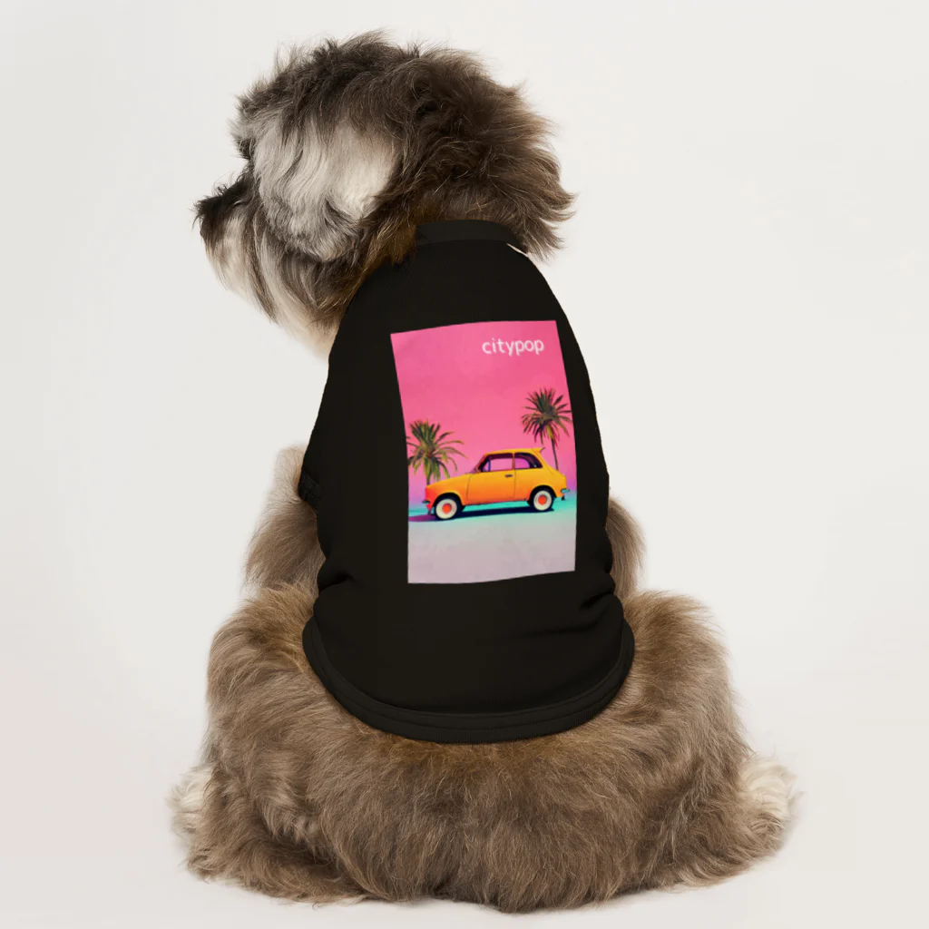 80s_popの80s CityPop No.19 Dog T-shirt