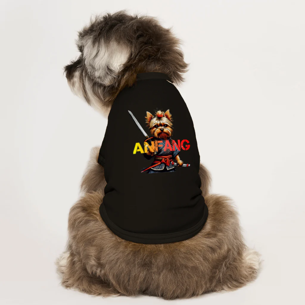 ANFANG のANFANG SAMURAI YORKIE ドッグTシャツ