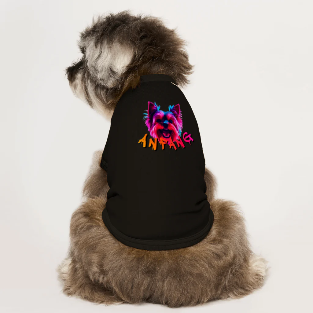 ANFANG のANFANG  FANKY YORKIE Dog T-shirt