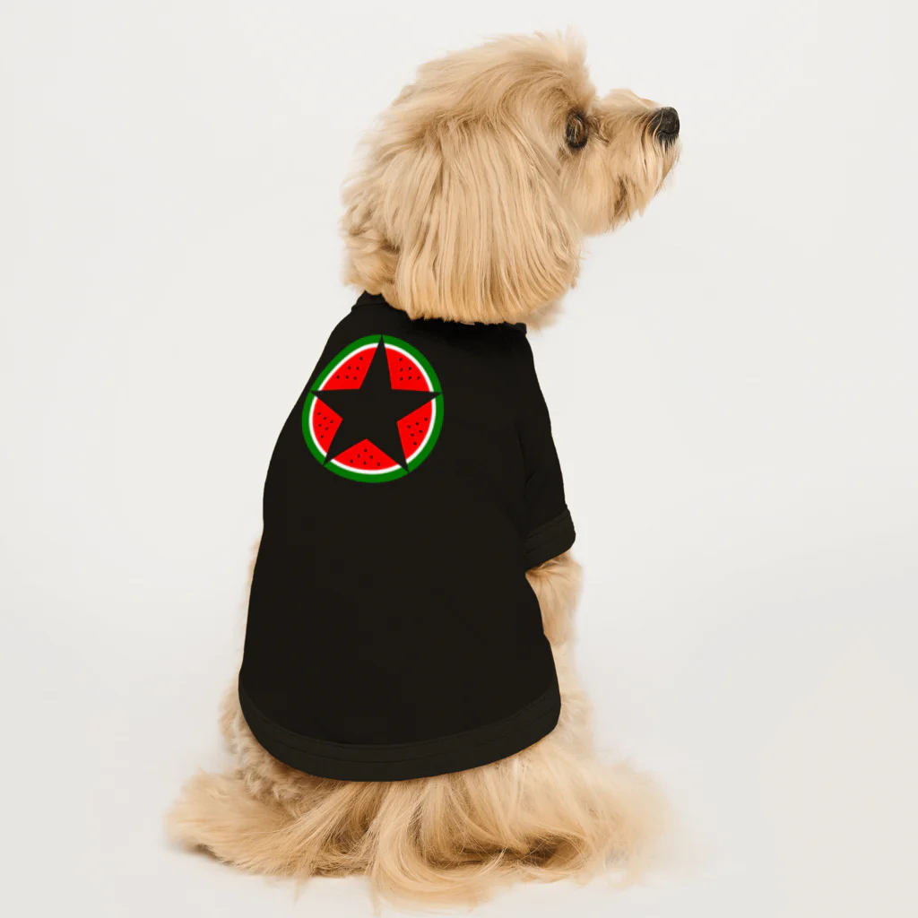 SuzutakaのSuica star Dog T-shirt