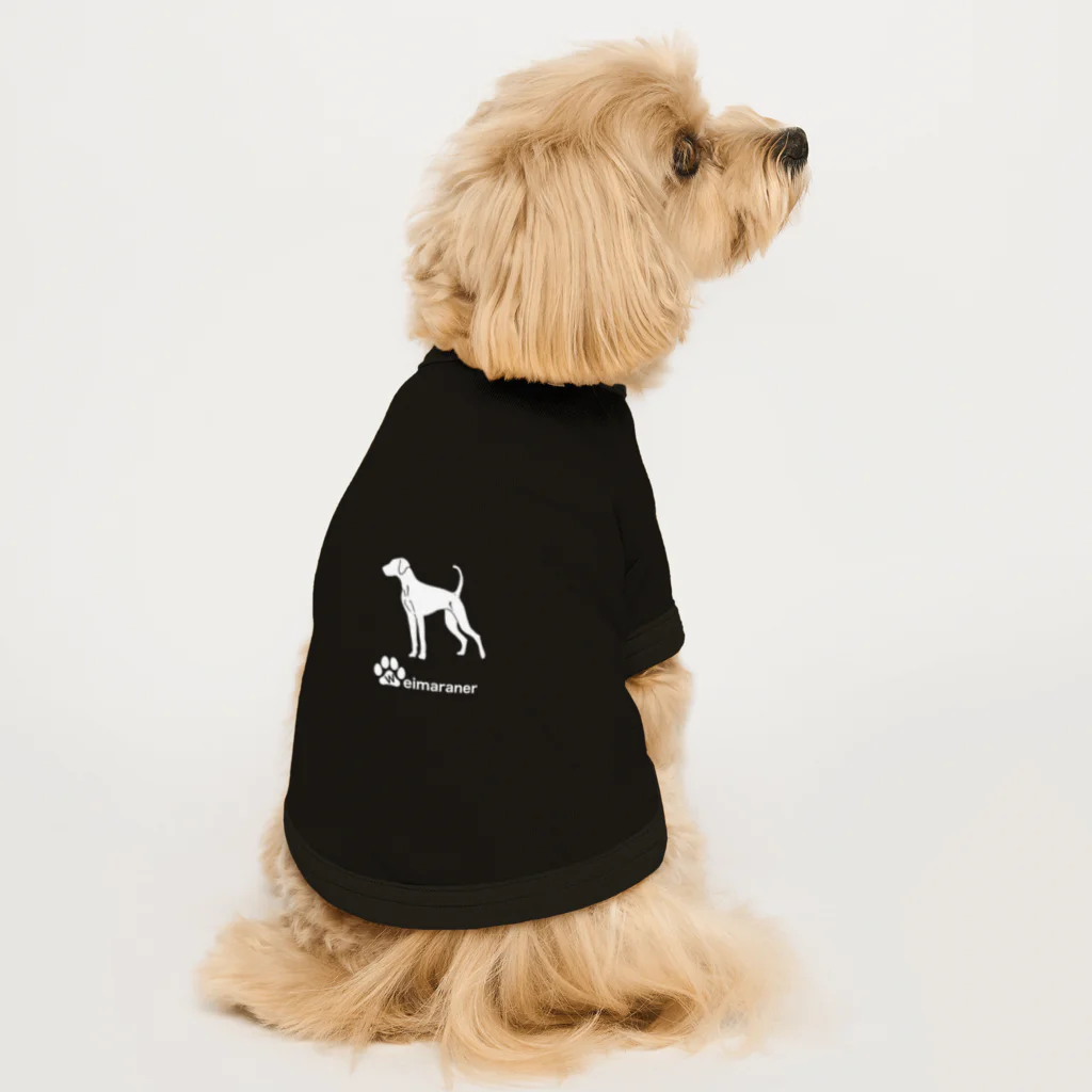 bow and arrow のワイマラナー Dog T-shirt