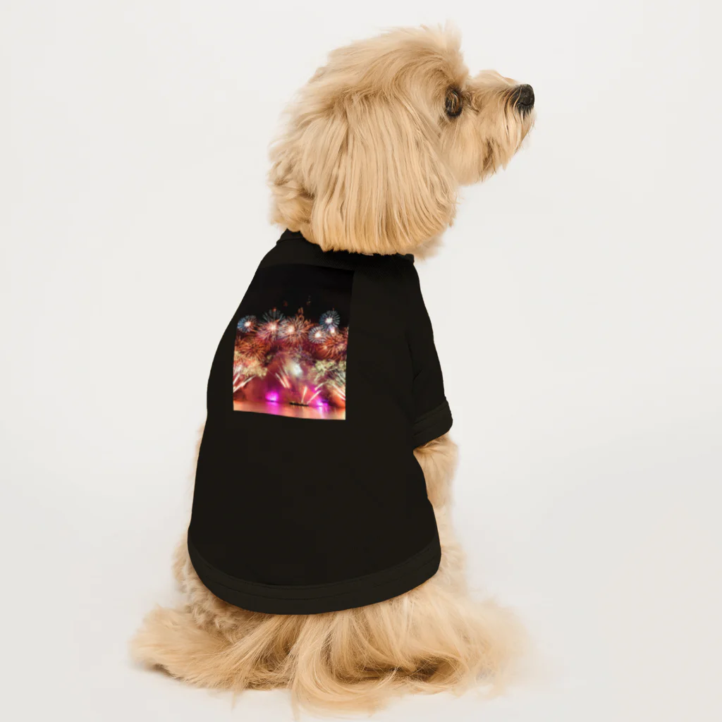 JUNO1970の花火 Dog T-shirt