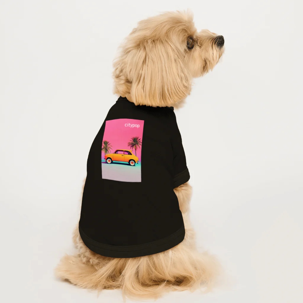 80s_popの80s CityPop No.19 Dog T-shirt