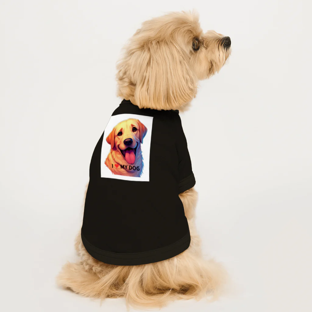 kok&foreverのI ♥ MY DOG Dog T-shirt