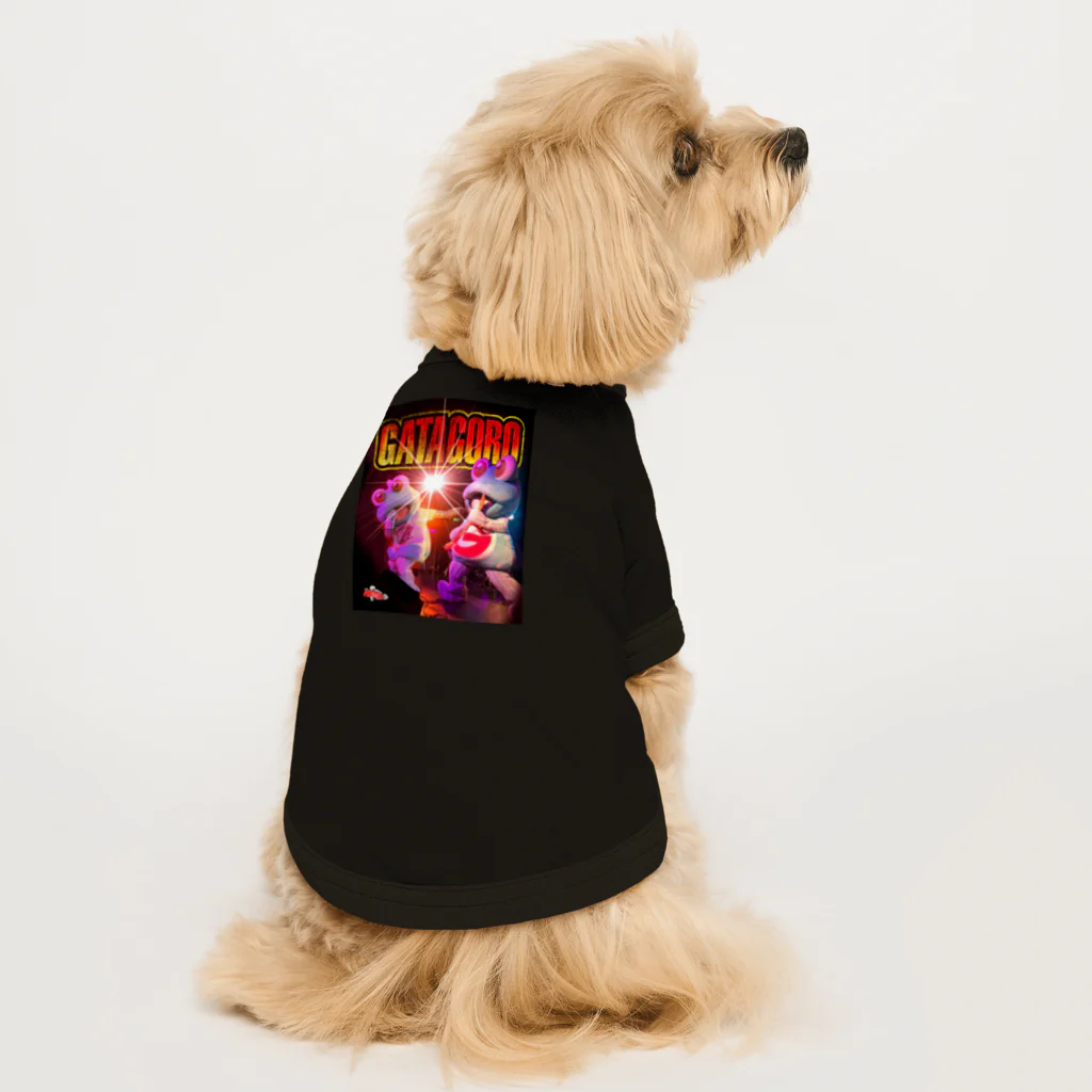 有明ガタァ商会のガタゴロウROCK Dog T-shirt