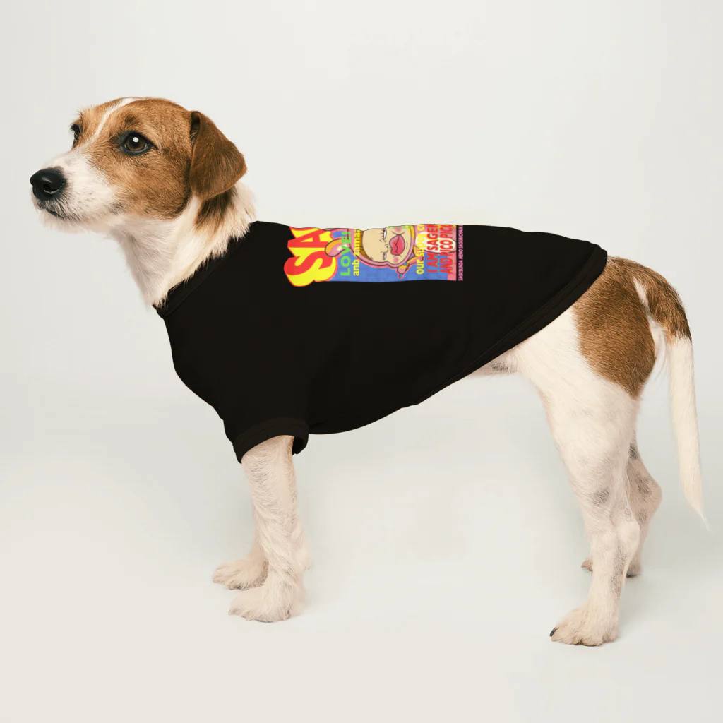 Siderunの館 B2のバンドブームロンT風だよ！さげみちゃん Dog T-shirt