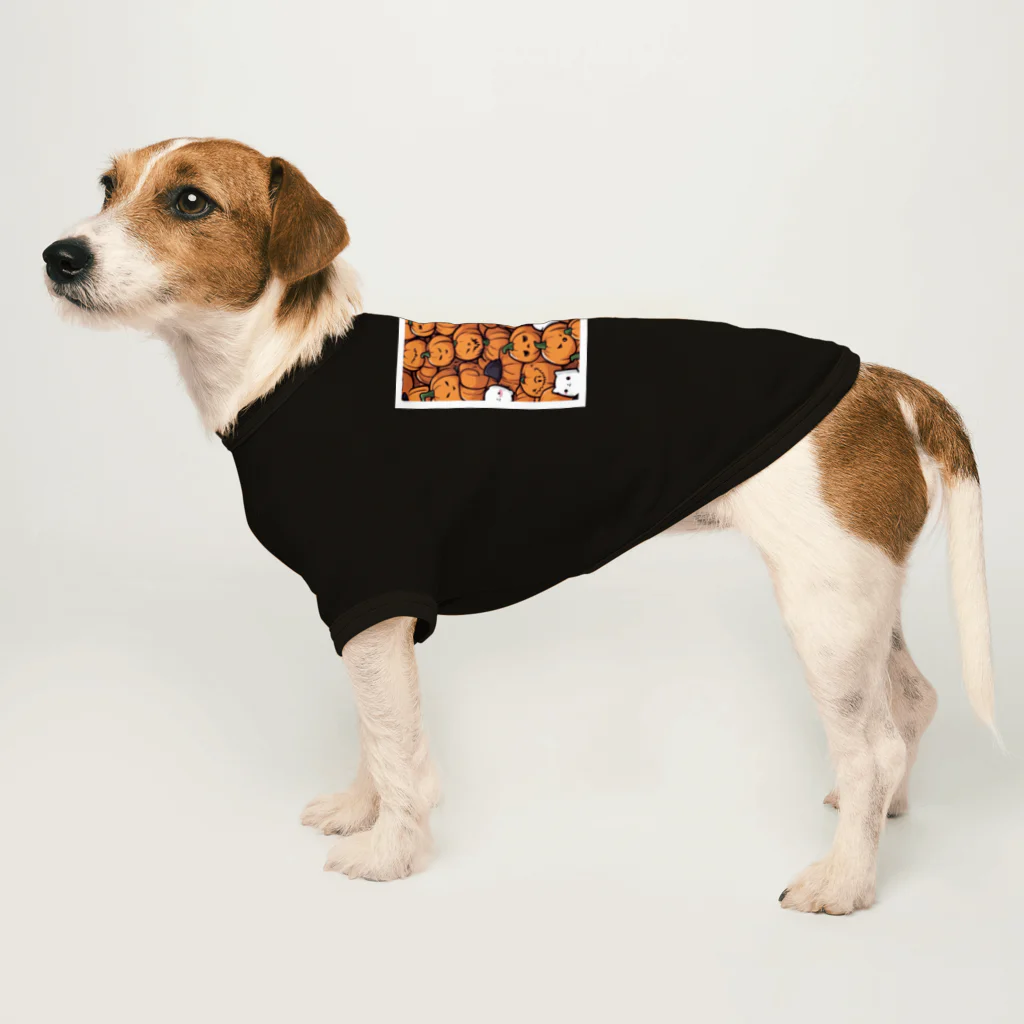 カツヒサ☆のハロウィン　かぼちゃグッズ Dog T-shirt