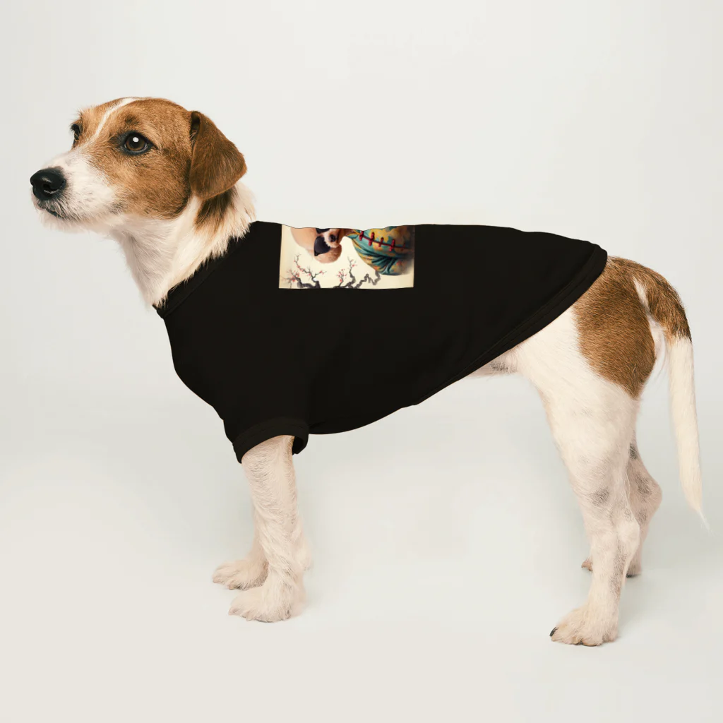 TABO1192のトイプードルのひかる拳法バージョン Dog T-shirt