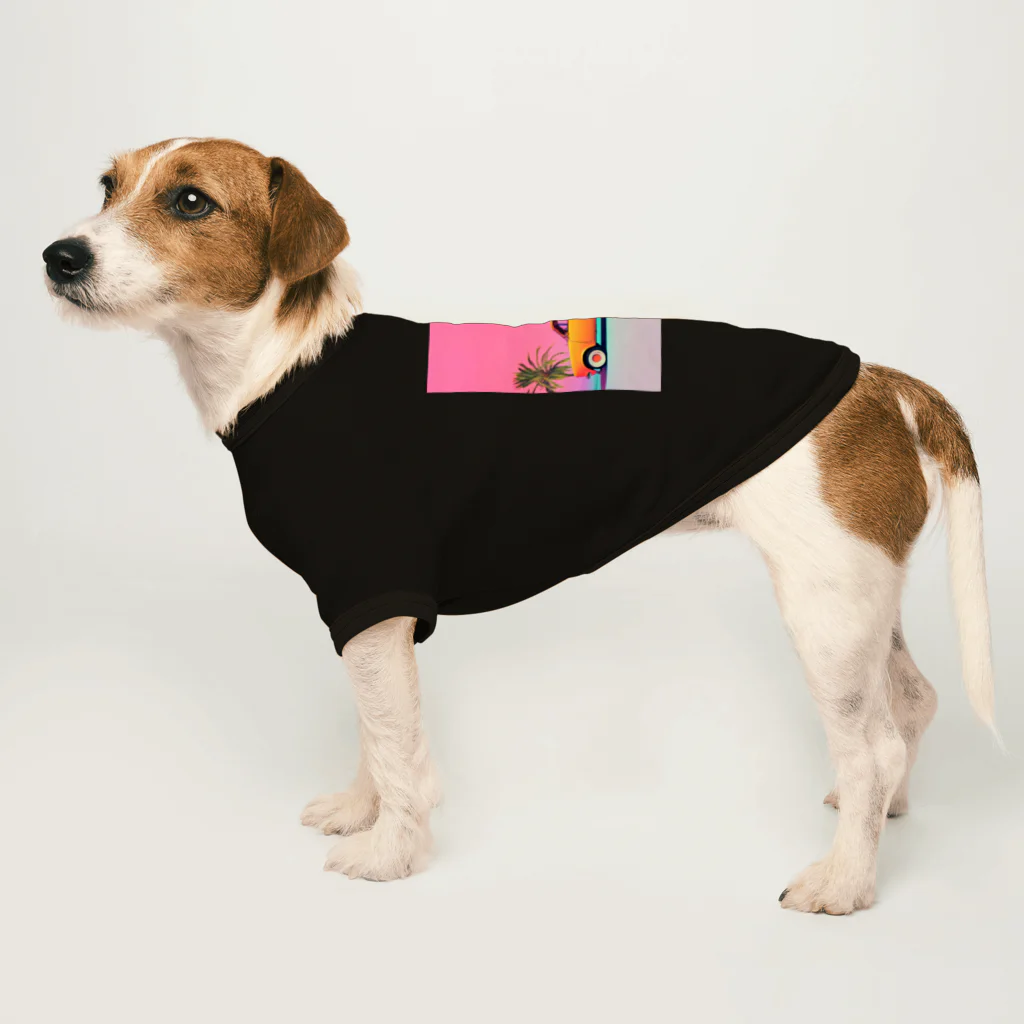 80s_popの80s CityPop No.19 Dog T-shirt