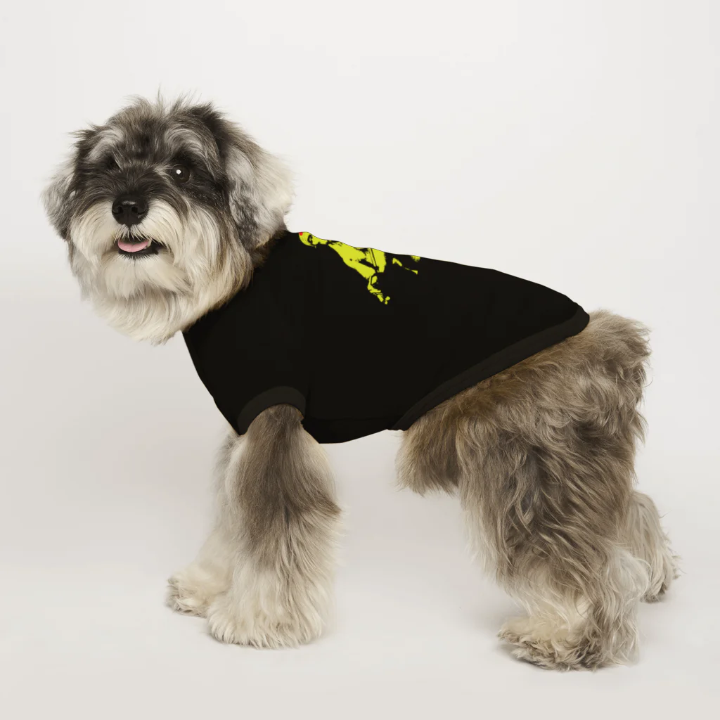 はだかのとくいてんの Last Samurai Dog T-shirt