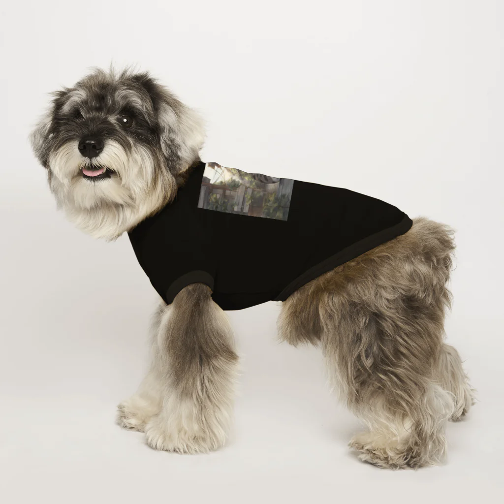 猫専門店　まるまるねこの懐かしい雰囲気に包まれた猫のアートプリント Dog T-shirt