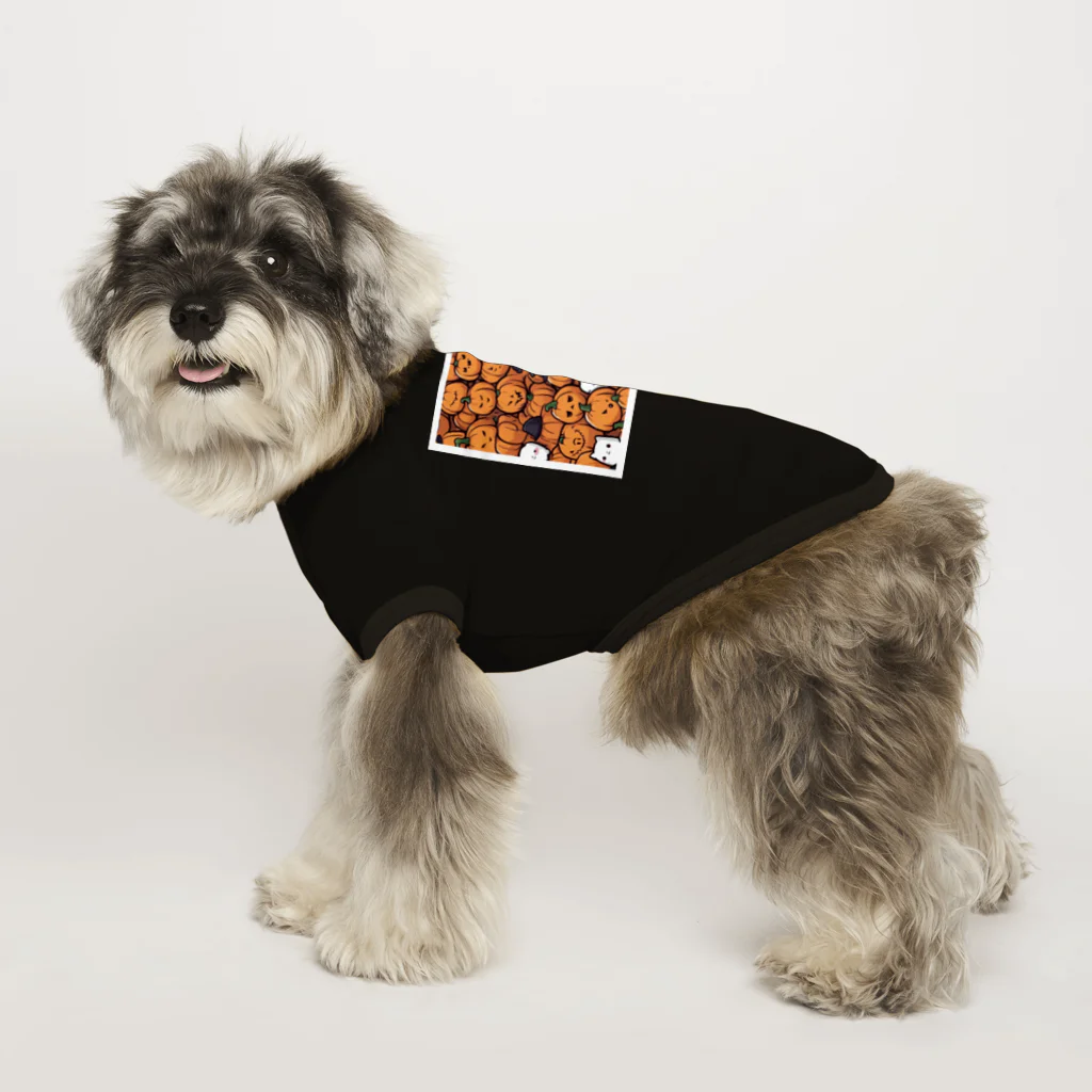 カツヒサ☆のハロウィン　かぼちゃグッズ Dog T-shirt