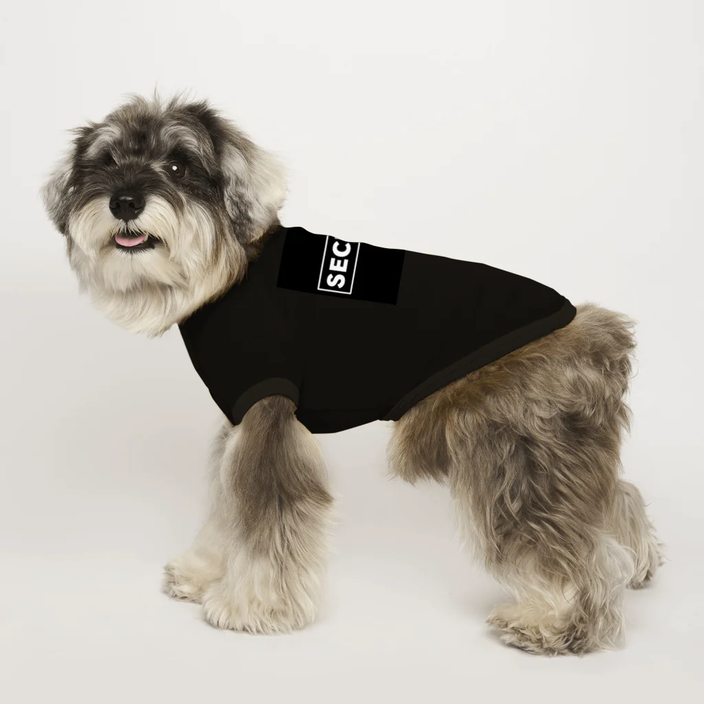 Boba's shopのセキュリティーガード Dog T-shirt