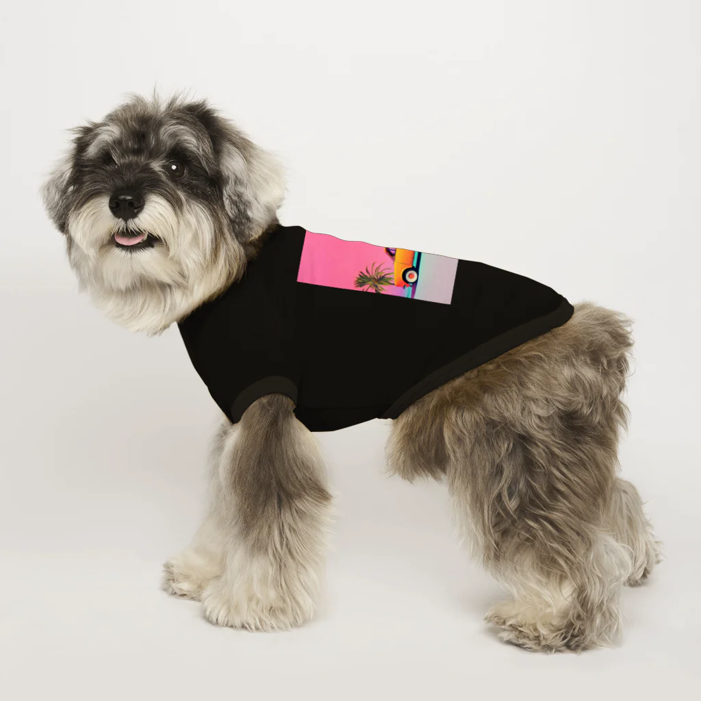 80s_popの80s CityPop No.19 Dog T-shirt