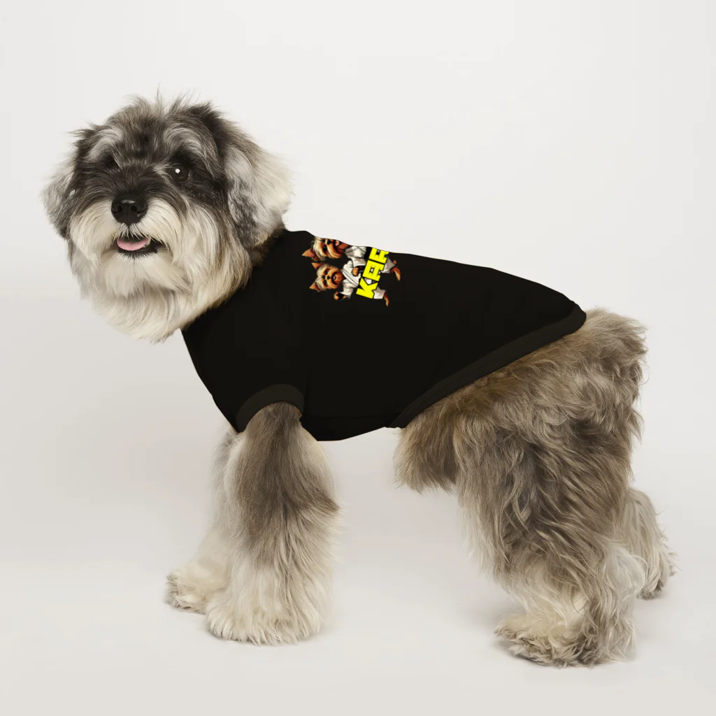 ANFANG のANFANG 空手ヨーキー Dog T-shirt