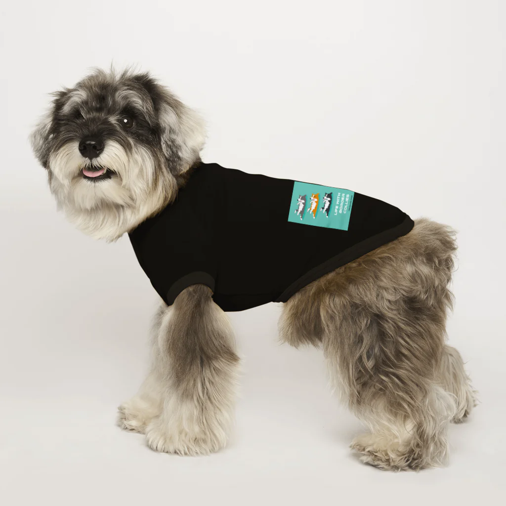 Bordercollie Streetの3bc-1 Dog T-shirt