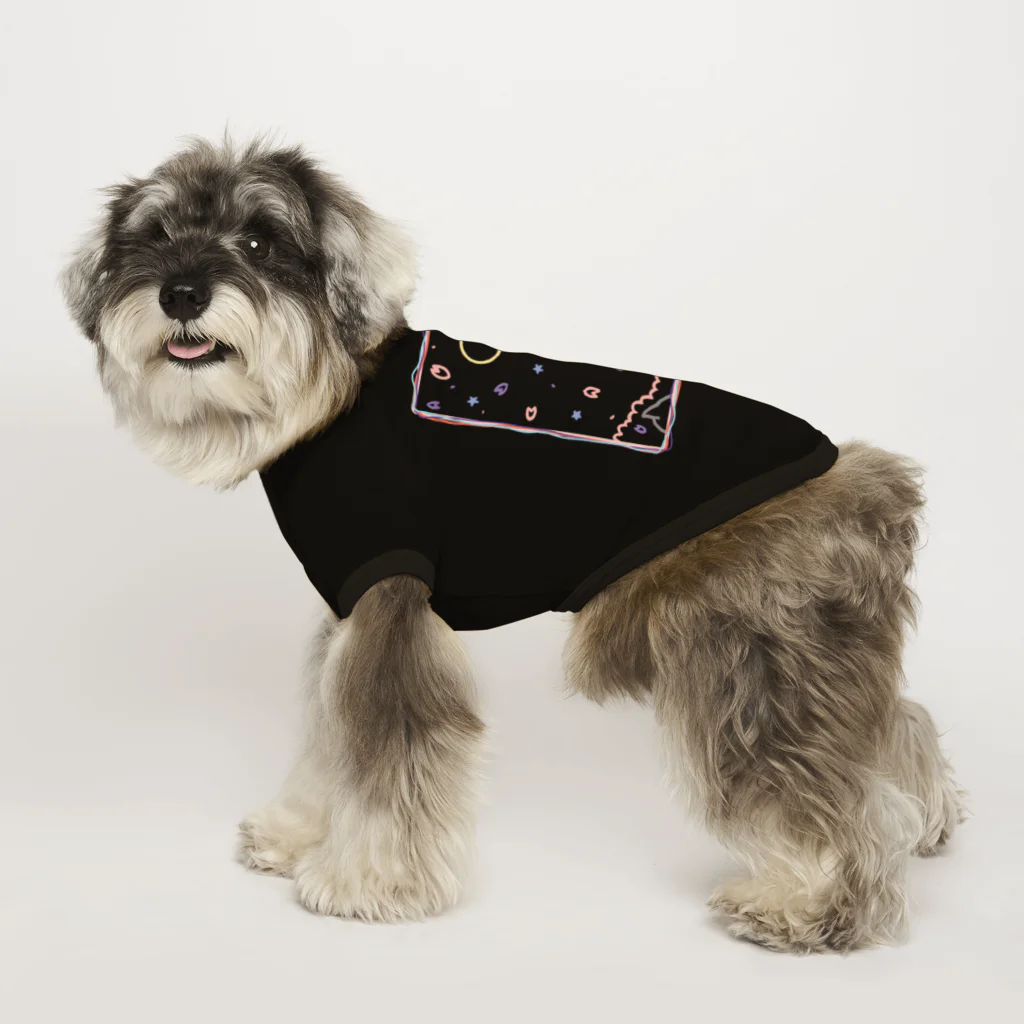 cosmicatiromの夜桜と散歩猫 Dog T-shirt