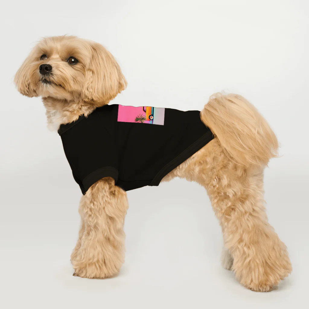 80s_popの80s CityPop No.19 Dog T-shirt