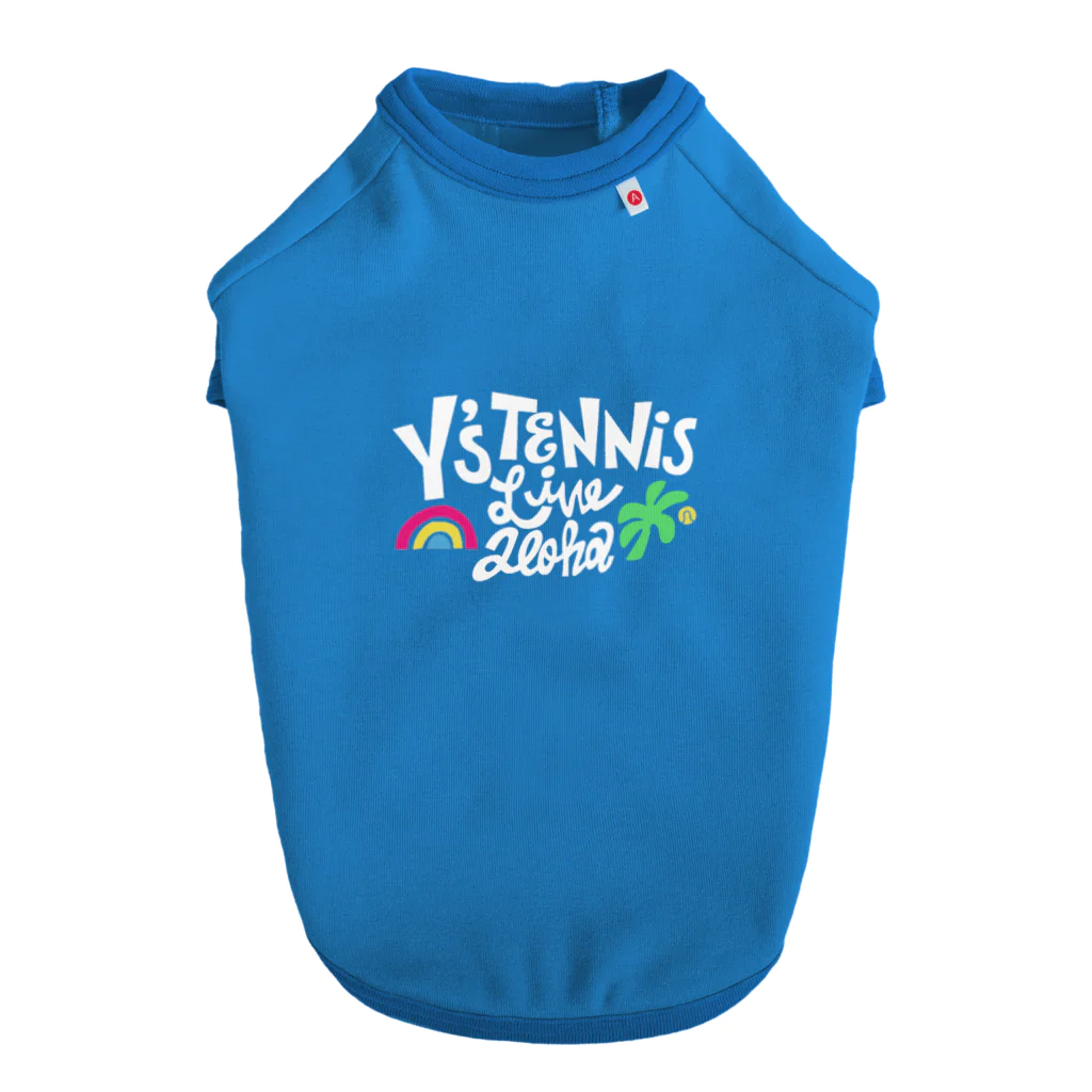 Y's TennisのY's Tennisカラフルロゴ Dog T-shirt