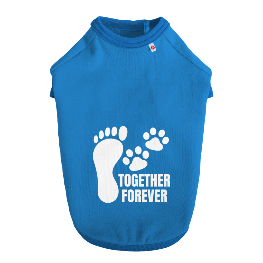 WAN-ONE Style shopのTOGETHER FOREVER Dog T-shirt