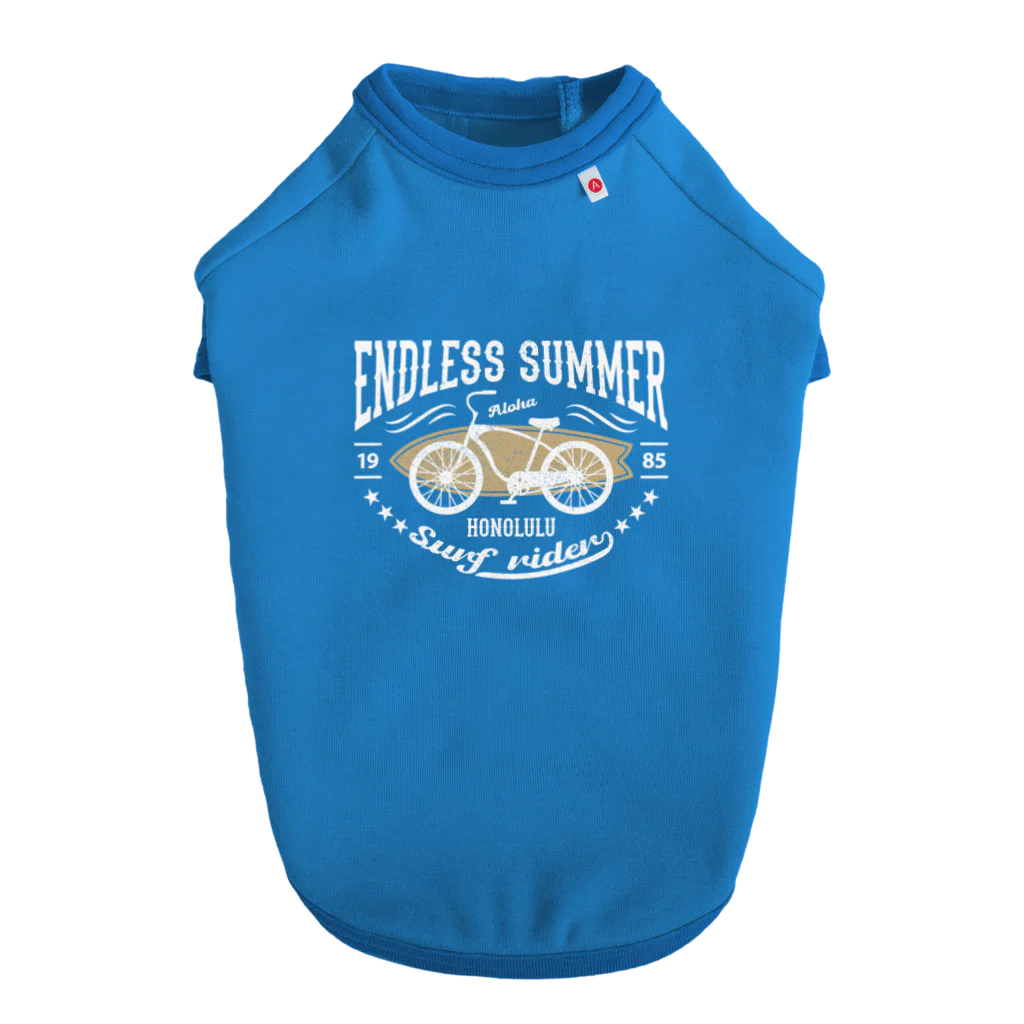 【公式】まるいねこのEndless summer ～ Vintage style ～ Dog T-shirt