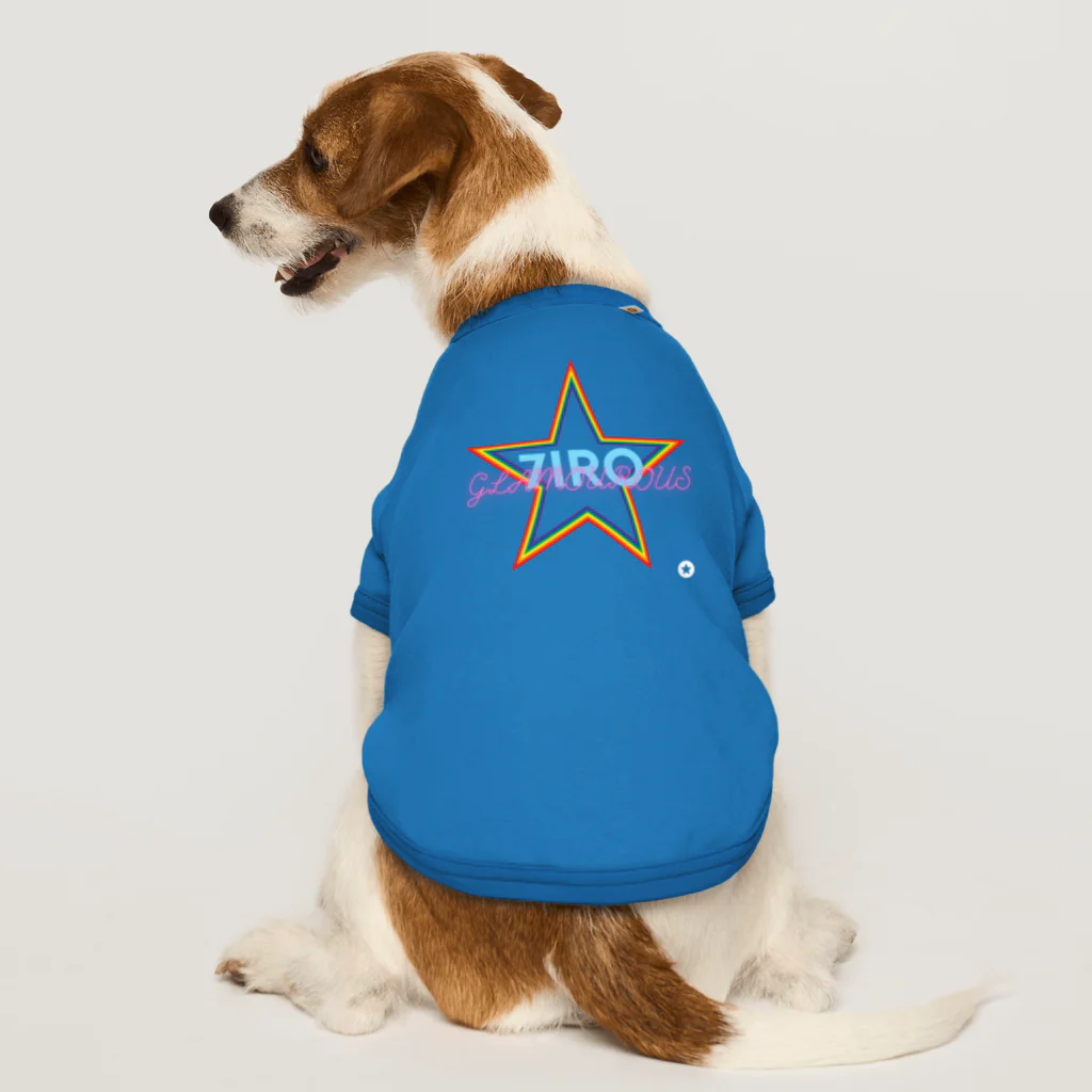 7IRO GLAMOUROUSのドッグTシャツ 7IROスター Dog T-shirt