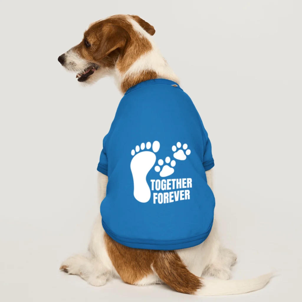 WAN-ONE Style shopのTOGETHER FOREVER Dog T-shirt